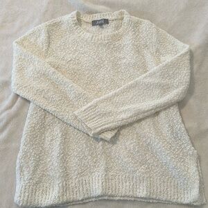 Cream, cozy sweater